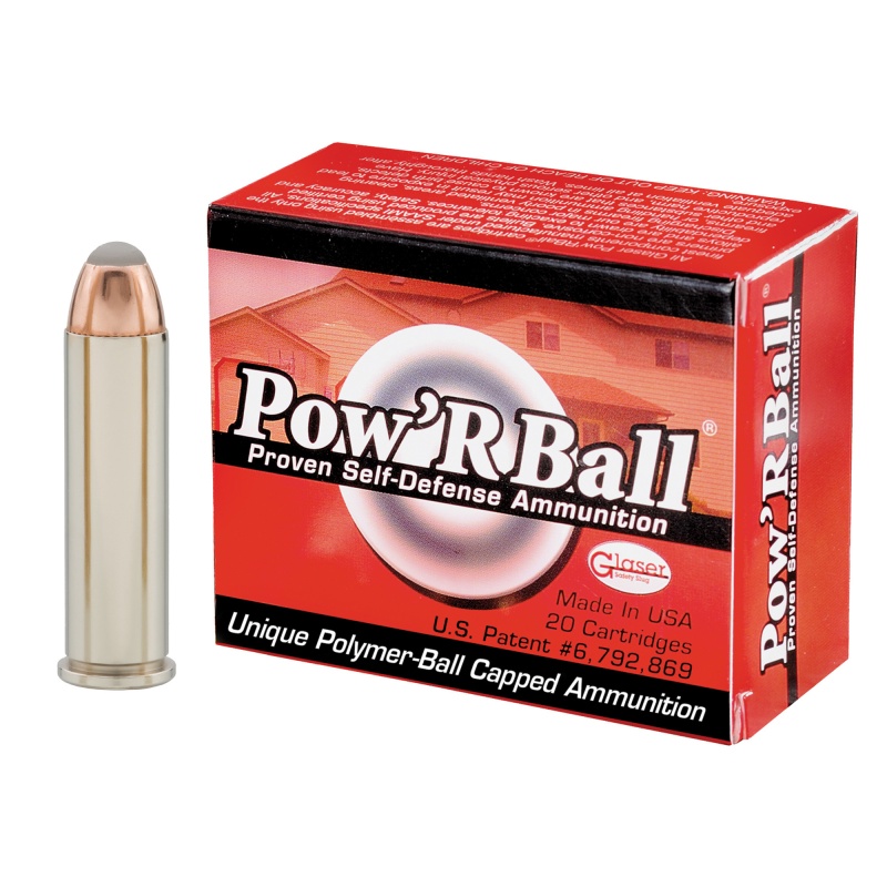 Corbon Ammo, Pow'rball, 357Mag, 100 Grain, Polymer-Tipped, 20 Round Box