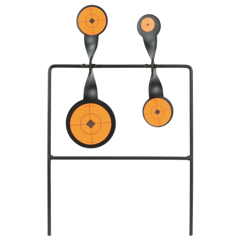 Birchwood Casey, World Of Targets Duplex Spinner Target, .22 Quad Action Spinner