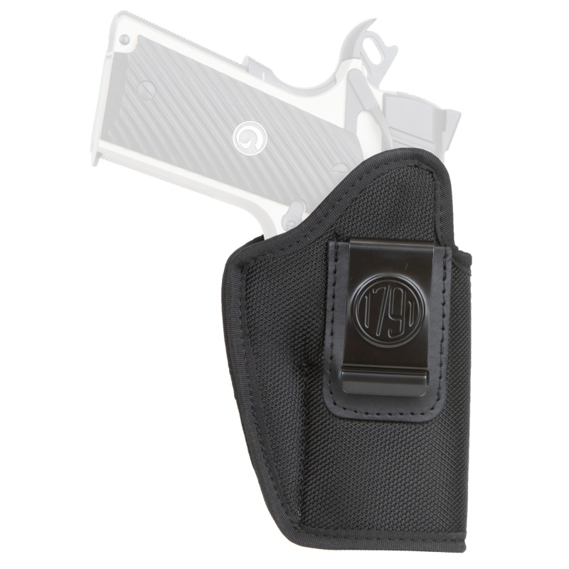 1791 Gunleather, Premium Nylon, Inside Waistband Holster, Size 4, Matte Finish, Nylon Construction, Black, Right Hand