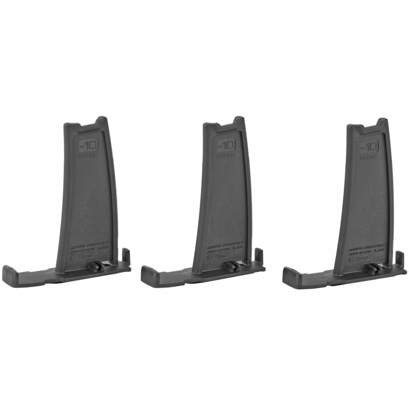 Magpul Industries Minus 10 Round Limiter for 7.62x51 LR/SR GEN M3 PMAG, Black, 3-Pack