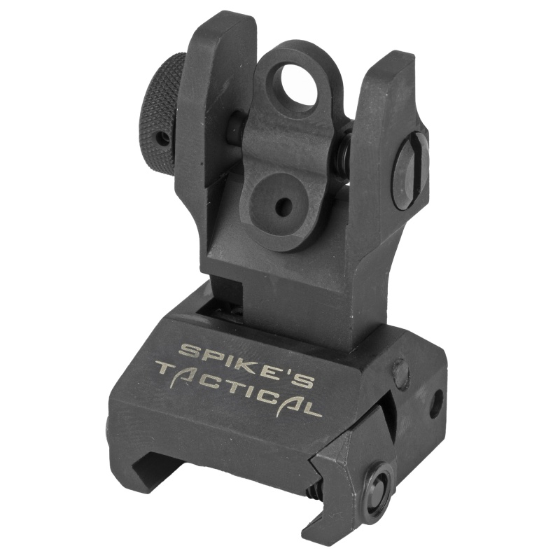 Spike's Tactical, Rear Folding Sight, Black
