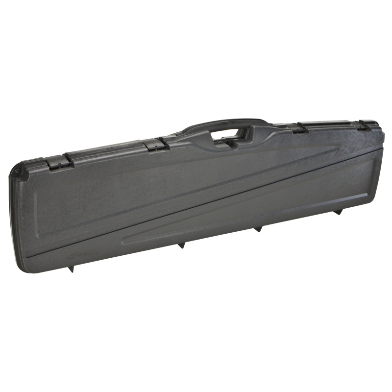 Plano, Double Long Gun Case, Pillarlock Crush-Resistant Polymer Construction, 4 Pack, Black, 10.2 Lbs