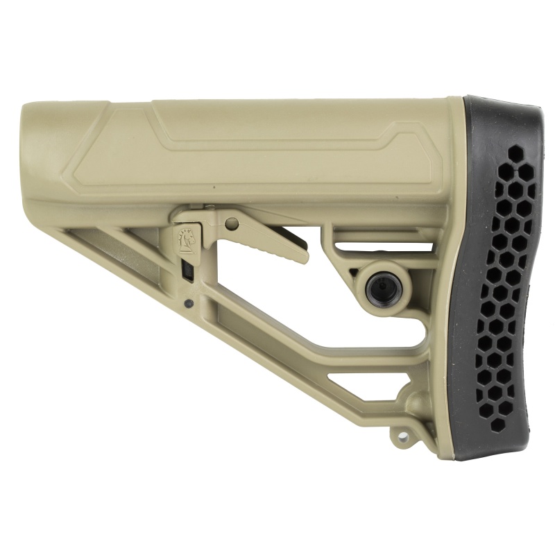 Adaptive Tactical, Ex Performance Stock, Fits Ar Rifles, Flat Dark Earth