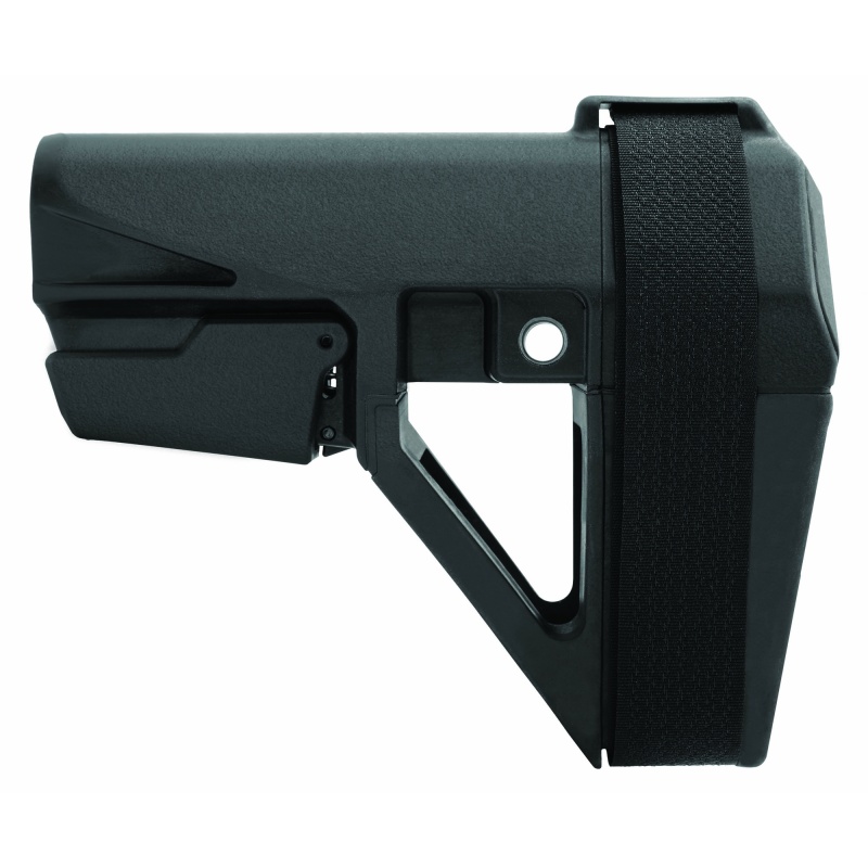 Sb Tactical, Sba5, Pistol Stabilizing Brace, Fits Ar Carbine Extension, Black, 5 Position Adjustable, Includes Adjustable Nylon Strap