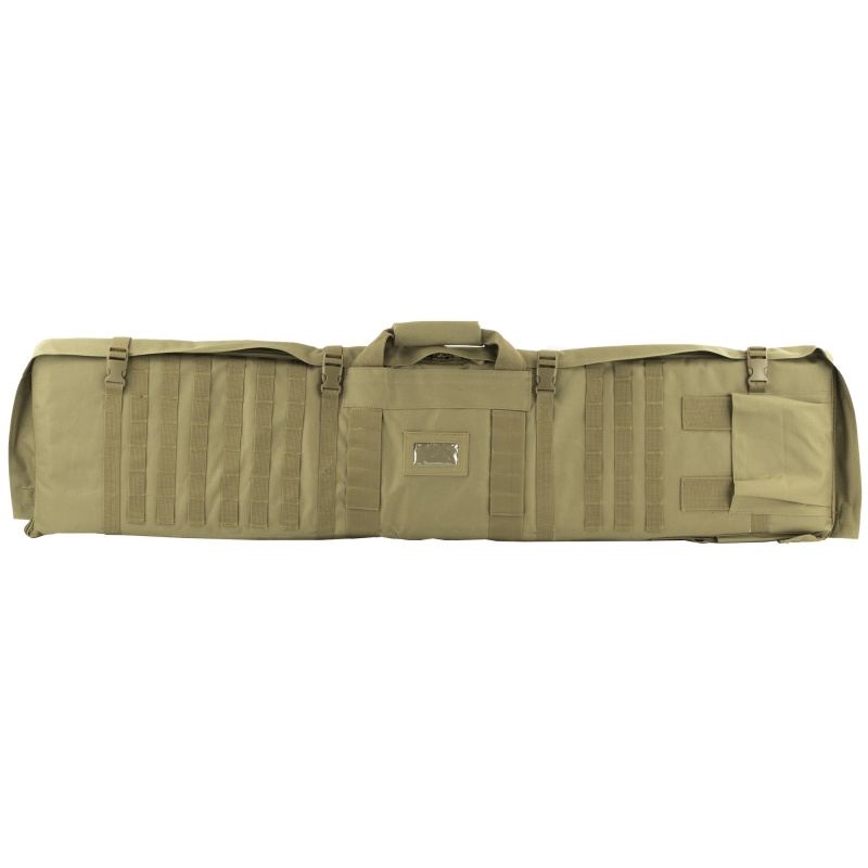 48-Inch Tan Nylon Rifle Case That Unfolds to a 66-Inch Shooting Mat