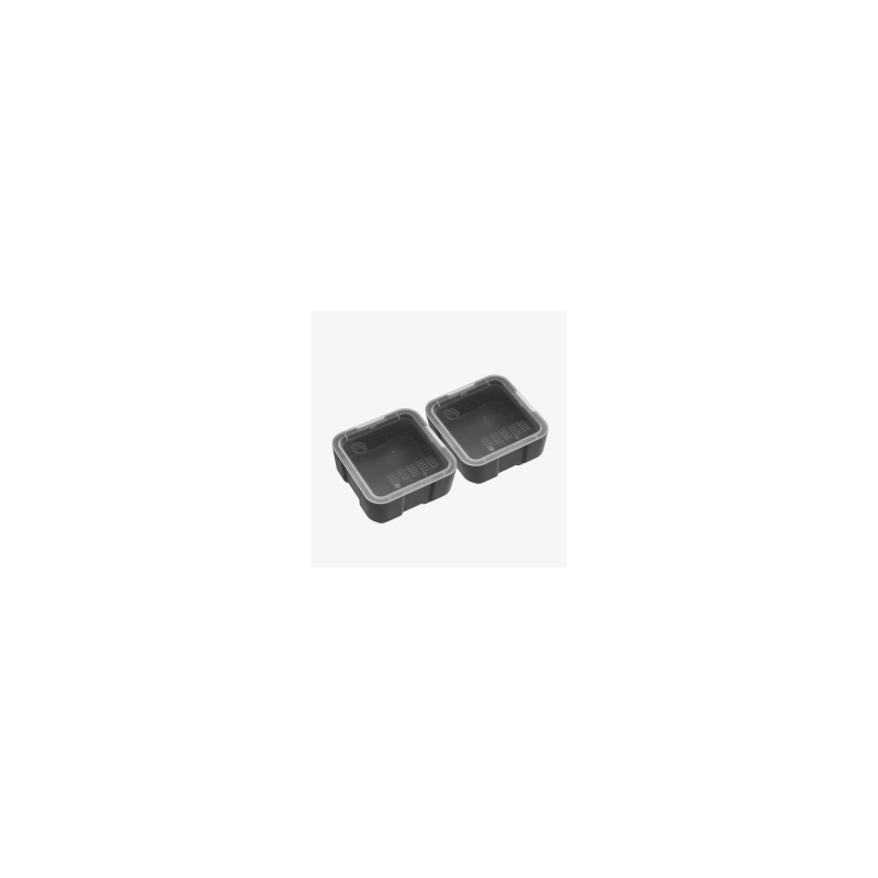 Magpul Industries, Daka Bins, 2X2, Compatible With Daka Grid Organizer Panels, Polymer-Infused Reinforced Textile Construction, Black, 3.2"X3.2"X1.3" Internal, .7 Lbs, Includes (2)-2X2 Bins