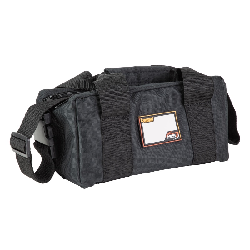 Lyman Products, Small Range Bag, Black, 600 Denier Cordura, 12"X6.5"X6"