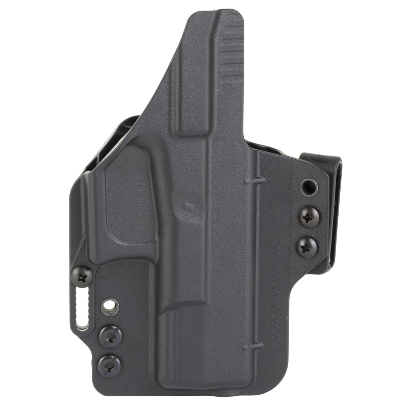 Bravo Concealment, Torsion, Iwb Concealment Holster, Waistband Clips, Fits Glock 19/19X/23/32/45, Left Hand, Black, Polymer, Does Not Fit Glock Gen 5 40Sw