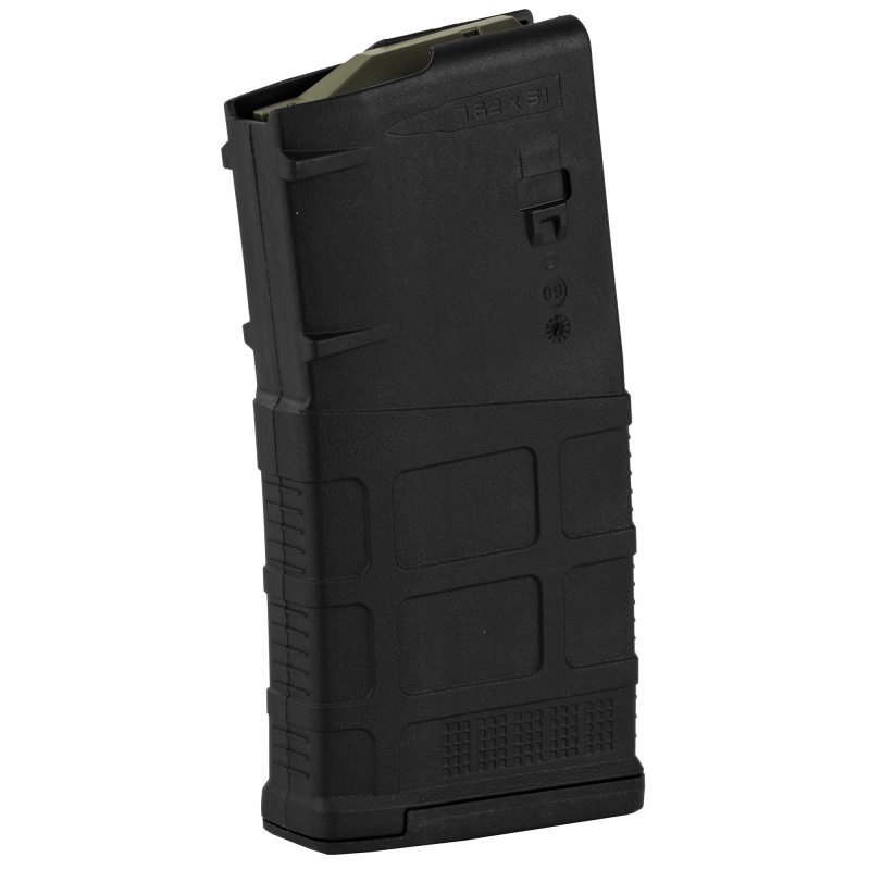 Magpul Industries, Magazine, Pmag 20 Lr/Sr Gen M3, 308 Winchester/7.62 Nato, 20 Rounds, Fits Dpms/Sr25/Larue Obr, Black