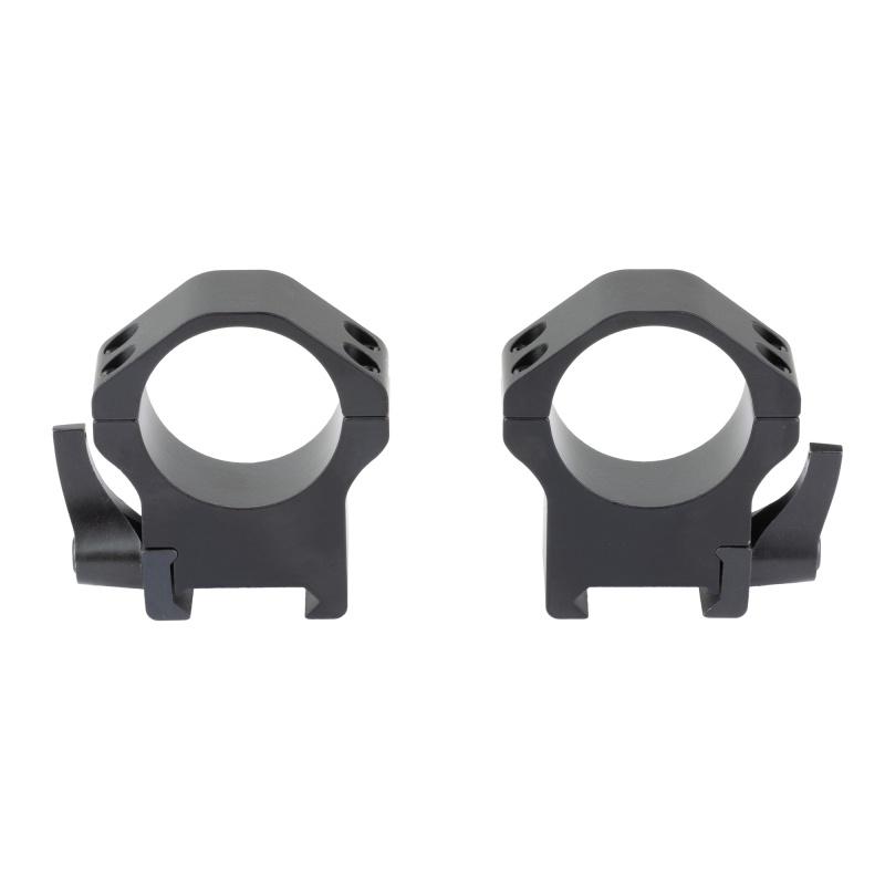 Warne, Maxima Horizontal Quick Disconnect Ring, Fits 30Mm Optics, High Height, Steel Construction, Matte Finish, Black