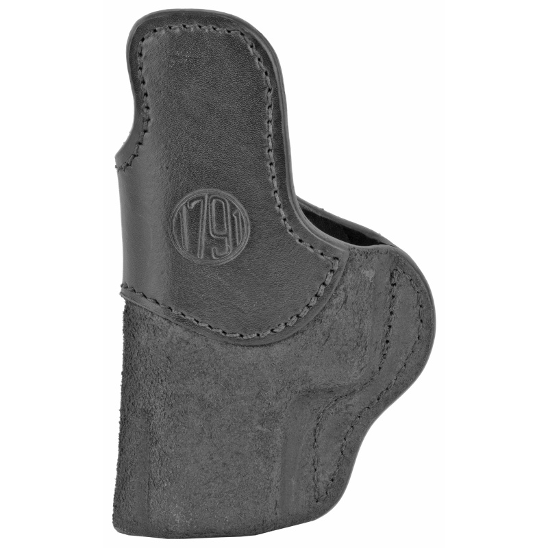 1791 Gunleather, Rch Rigid Concealment Holster, Iwb, Black Leather, Fits Glock 17/19/22/23/25/26/27/29/30/31/33, S&W Mp40/Mp9/Shield, Sig Sauer P226/228/229/239, Springfield Xde/Xds, Right Hand, Size 4