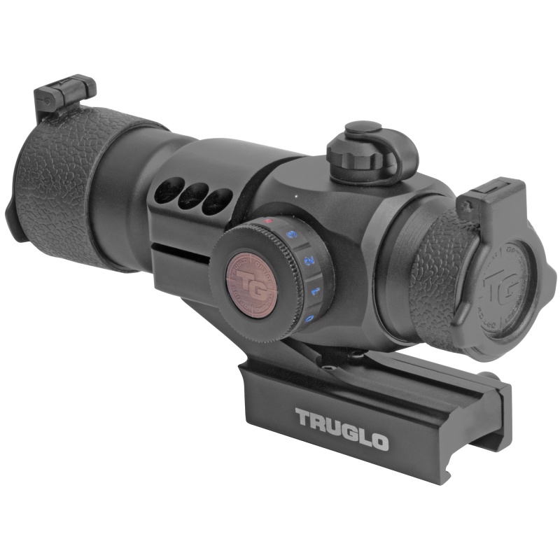 Truglo, Triton, Red Dot, 1X30mm, 3Moa Red Dot, Black, Includes Momentary Pressure Switch