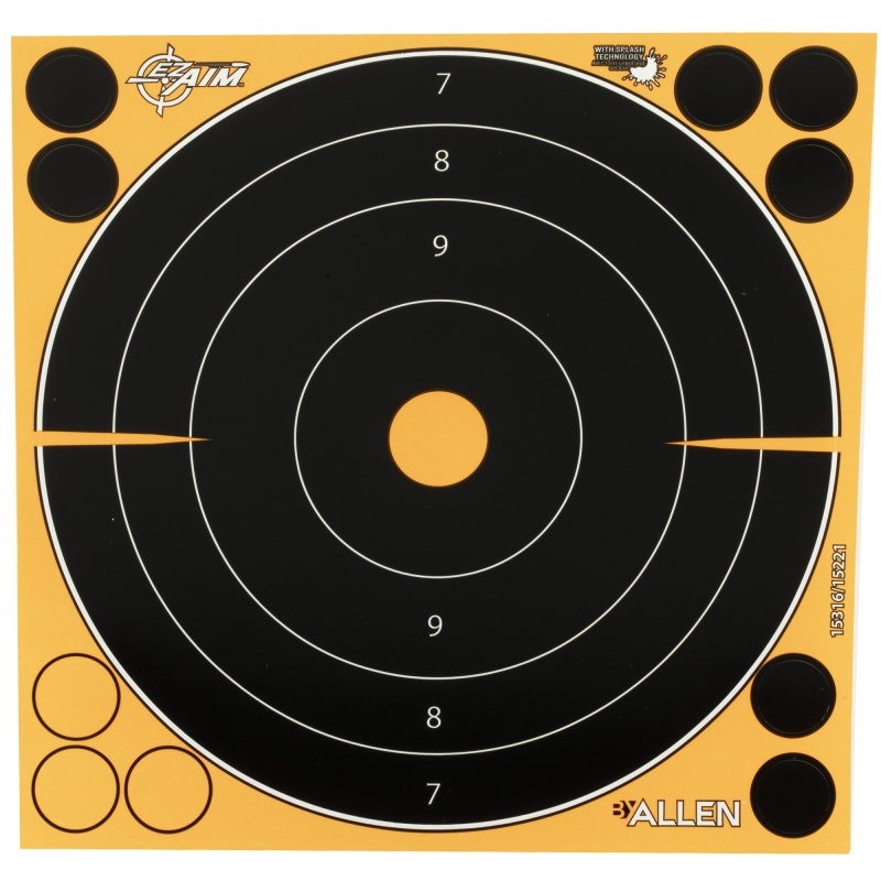 Allen Company, Ez Aim Adhesive, Bullseye, 8", 6 Pack