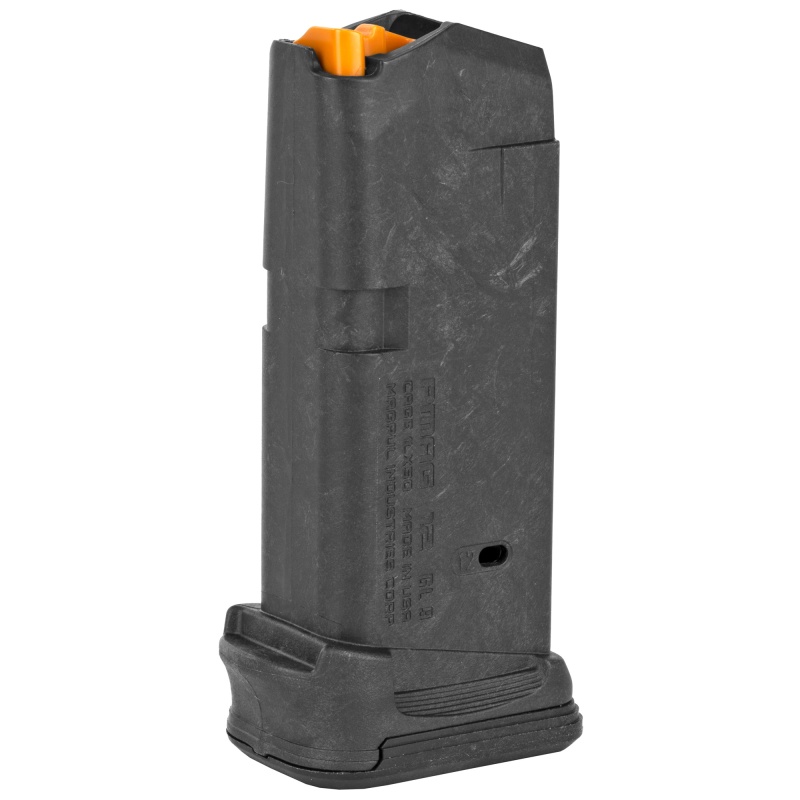 Magpul Industries, Magazine, Pmag, 9Mm, 12 Rounds, Fits Glock 26, Black