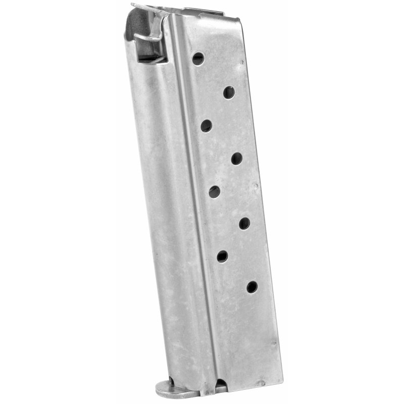 Colt's Manufacturing, Magazine, 9Mm, 9 Rounds, Fits 1911 Government/Commander, Stainless
