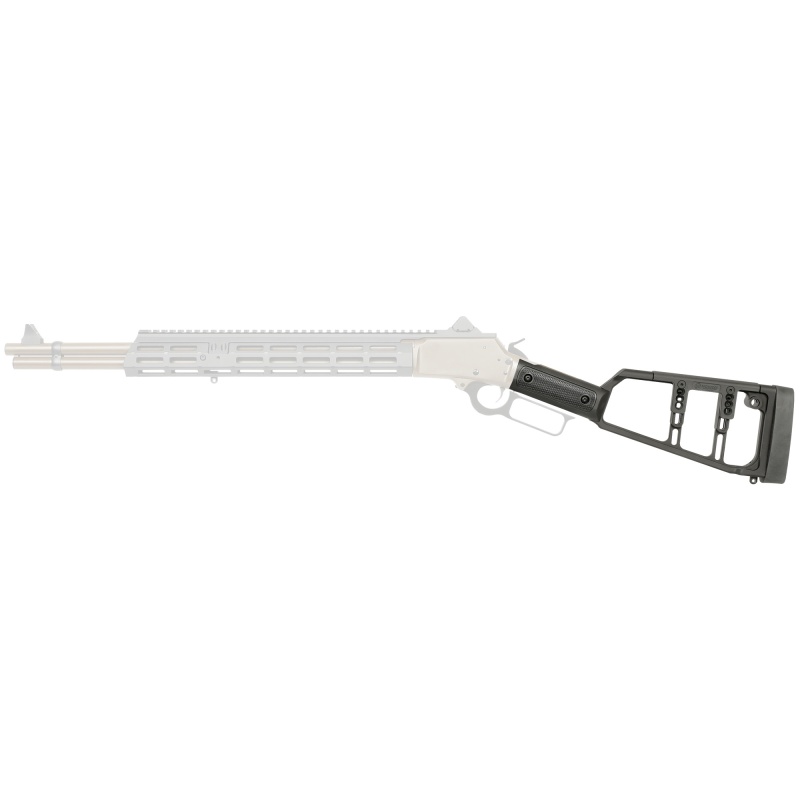 Midwest Industries, Lever Stock, Straight, Fits Marlin 1895 And 1884 Straight Grip Rifles, Anodized Finish, Black