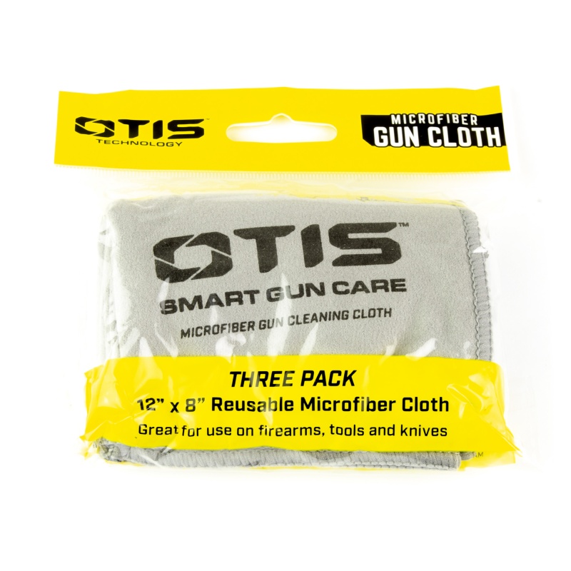 Otis Technology, Microfiber Gun Cloth, 3 Pack, White