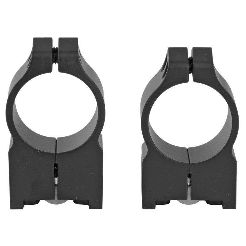 Warne, Permanent Attached Fixed Ring Set, Fits Ruger M77, 1" Medium, Matte Finish
