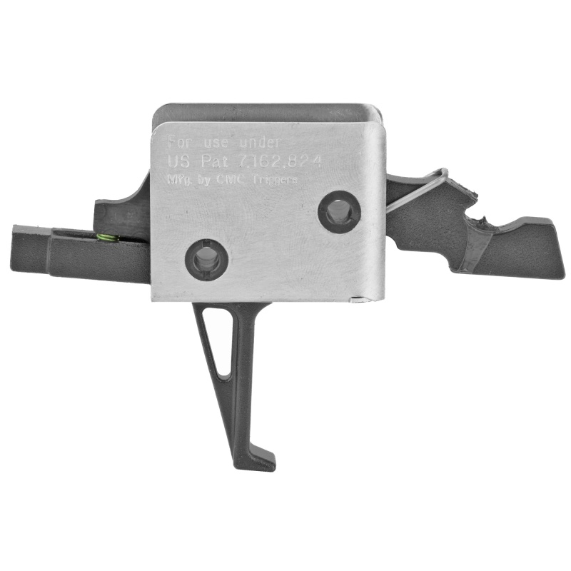 Cmc Triggers, Trigger, Match, 3.5Lb, Flat, Fits Small Pin Ar, Black