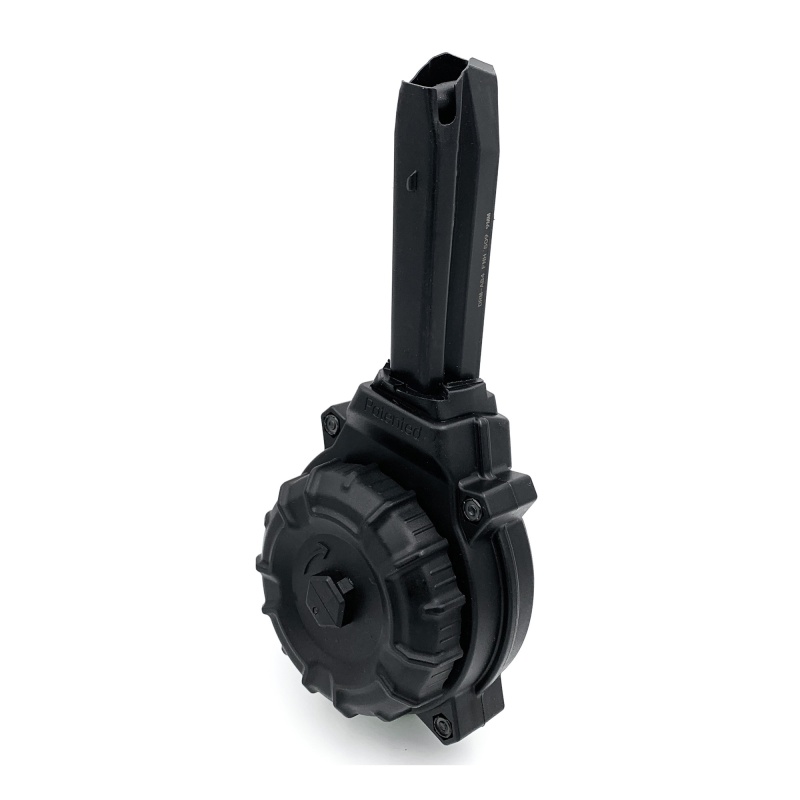 Promag Industries, Magazine, Drum, 9Mm, 50 Rounds, Fits Fn 509, Polymer Construction, Black