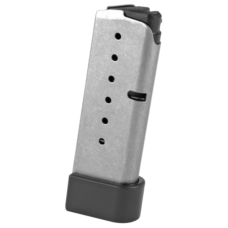 Kahr Arms, Magazine, 9Mm, 7 Rounds Fits Mk9, With Grip Extension, Stainless