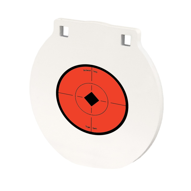 Birchwood Casey, 1/2" Steel Target, 8", Round, White