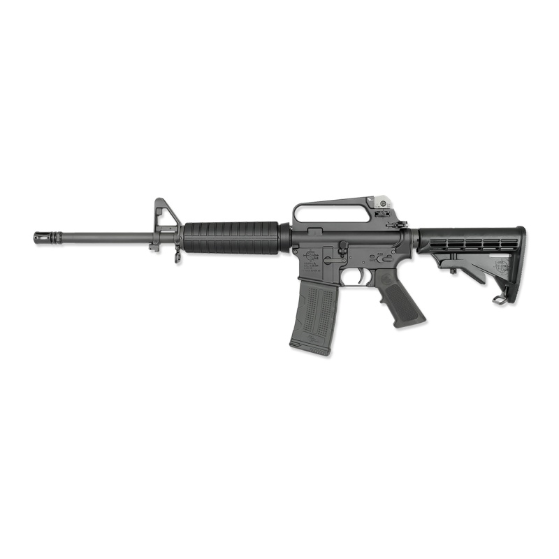 Rock River Arms, Lar-15 A2 Carbine, Semi-Automatic, Ar, 223 Remington/5.56 Nato, 16" Barrel, Anodized Finish, Black, Carbine-Length Gas System, A2 Upper Receiver, A2 Front Sight, 2-Stage Trigger, 6-Position Collapsible Stock, 30 Rounds, 1 Magazine