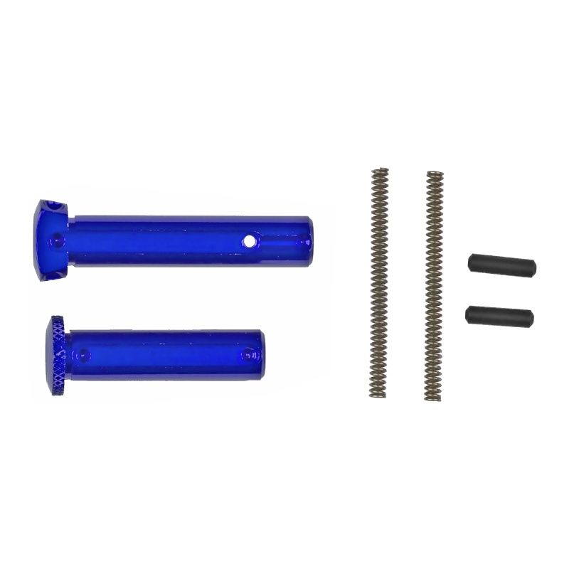 Battle Arms Development, Aluminum Takedown Pins, Blue, Fits Ar-15