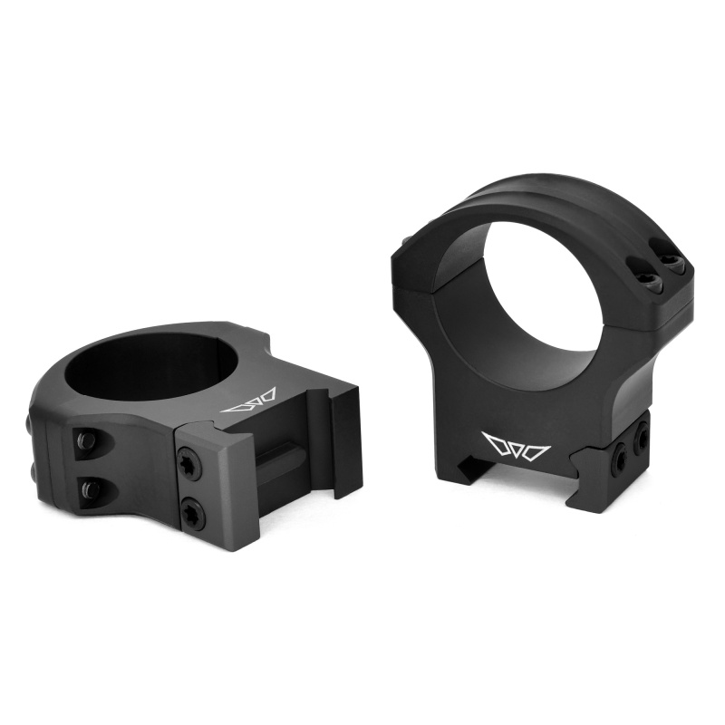 Warne, Hyperlite Rings, 30Mm High, Matte Finish, Black