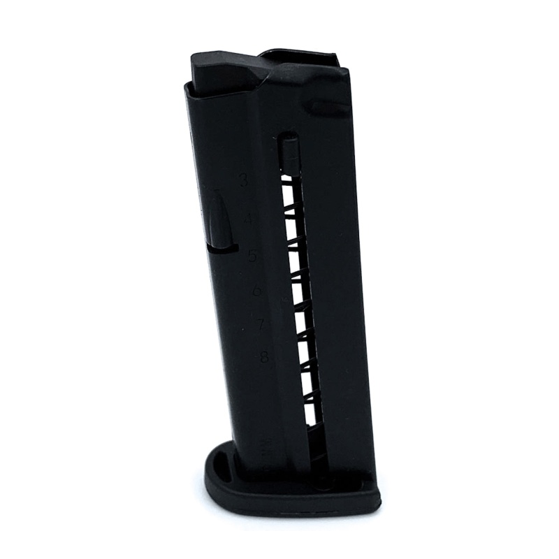 Promag Industries, Magazine, 9Mm, 8 Rounds, Fits Smith & Wesson Shield Ez, Steel Construction, Black