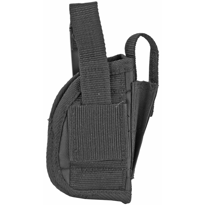 Bulldog Cases, Extreme, Belt Holster, Black, Compact Auto With Laser, Nylon