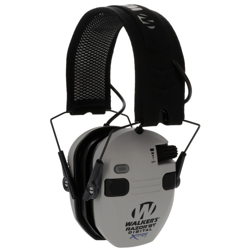 Walker's, Razor X-Trm Digital Muffs, Electronic Earmuff, Black