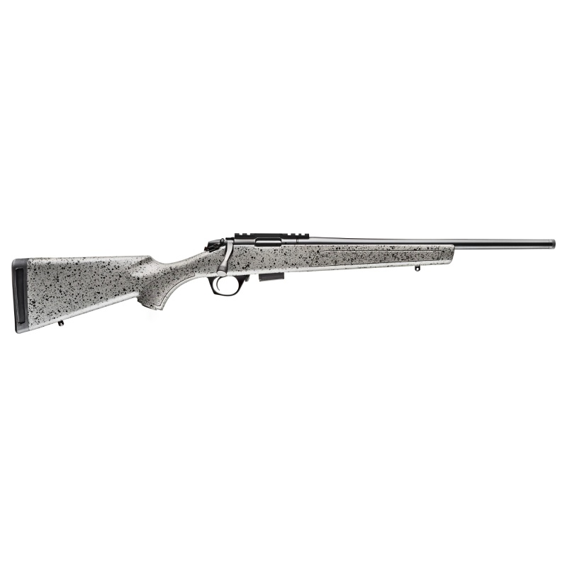 Bergara, Bmr Rifle, Bolt Action Rifle, 22 Lr, 18" Steel Barrel, 1/2X28 Threaded, Cerakote Finish, Black, Synthetic Stock, 30 Moa Rail 10 Rounds, 1 Magazine, Right Hand