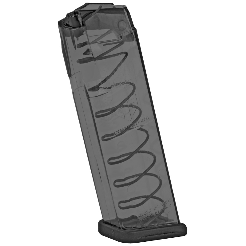 Elite Tactical Systems Group, Elite Tactical Systems Group, Magazine, 40S&W, 16 Rounds, Fits Glock 22/23/27, All Generations, Polymer, Clear, Flush Fit In G22