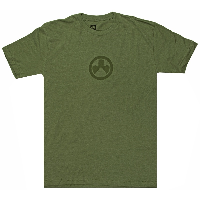 Magpul Icon Logo T-Shirt – Extra Large, Olive Drab Heather