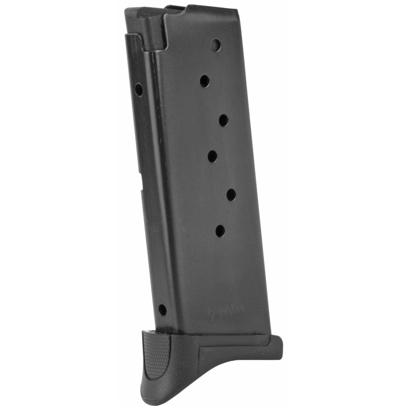 Promag, Magazine, 9Mm, 7 Rounds, Fits Ruger Lc9, Steel, Blued Finish