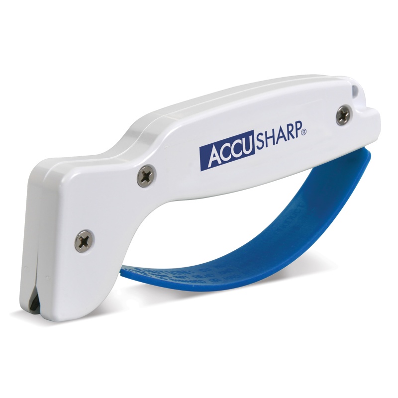 Accusharp, Model 001, Blade Sharpener, White , Plastic