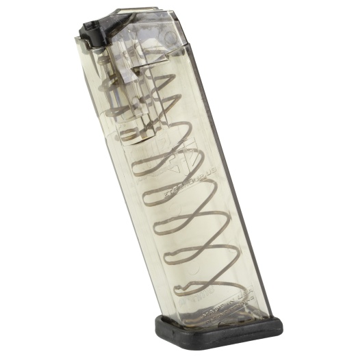 Elite Tactical Systems Group, Elite Tactical Systems Group, Magazine, 9Mm, 17 Rounds, Fits Glock 17/19/26, All Generations, Polymer, Clear