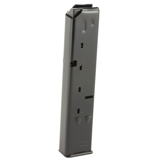 Iwi Us, Inc, Magazine, 9Mm, 25 Rounds, Fits Uzi Pro, Steel, Black
