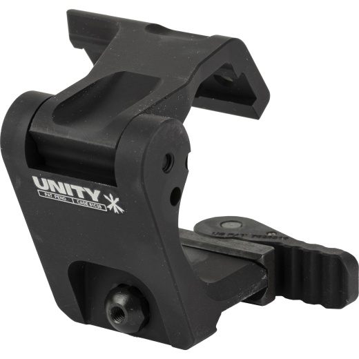 Unity Tactical, Fast, Magnifier Mount, 2.26 Optical Height, Compatible With G23, G30, G33, G43, G45, Vmx-3T, Micro3x, Micro6x, 3X Mag-C, Juliet3x, Juliet4x, Juliet Micro3x, Hm3x And Hm3xt, Anodized Finish, Black