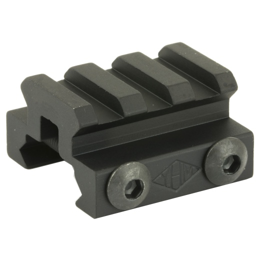 Yankee Hill Machine Co, Mini Riser, .5" Rise, Mount, 1 1/4", Black, Picatinny