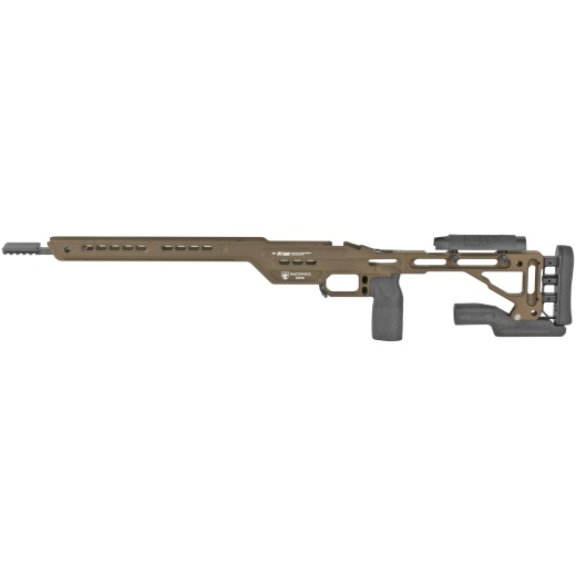 Masterpiece Arms, Mpa Ba Hybrid Chassis, Fits Remington 700 Short Action, Burnt Bronze, Includes Ultra Bag Rider