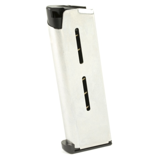 Wilson Combat, Officer Magazine, 45Acp, 7 Rounds, Fits 1911, Stainless