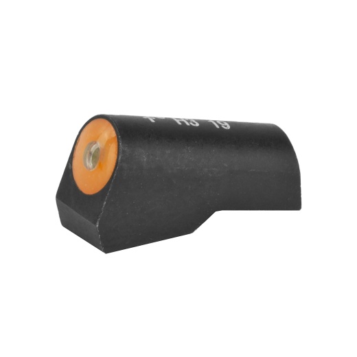 Xs Sights, Xs Big Do Tritium Night Sights, Front Sight Only, Tritium Center And Orange Outline, Fits Remington 870 Shotgun With 0.125"-0.140" Diameter Bead