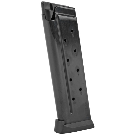 Armscor, Pistol Magazine, 9Mm, 10 Rounds, Fits 1911 Pistols, Steel, Blued Finish