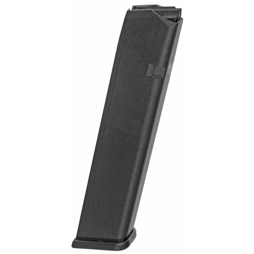 Promag Industries, Magazine, 9Mm, 25 Rounds, Fits Glock 17/19/26, Polymer, Black