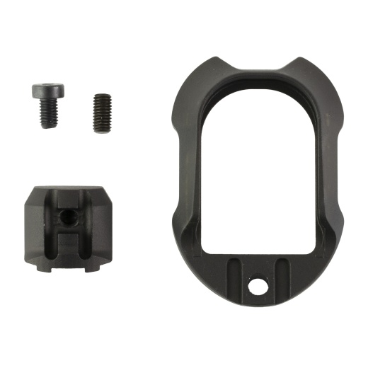 Edgar Sherman Design, Esd Magwell, Fits Glock 17/22 Gen 5, Anodized Finish, Black