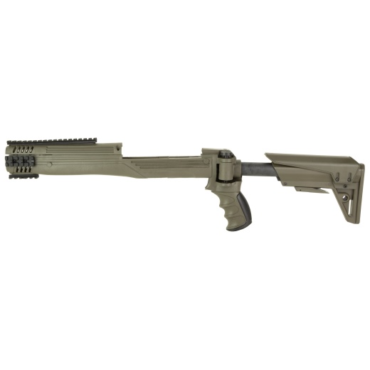 Ati Outdoors, Strike Force, Stock, Fits Ruger Mini 14/30, Urban Combat Gray/Green