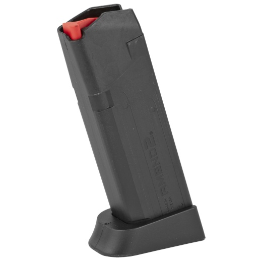Amend2, Magazine, 40S&W, 13 Rounds, Fits Glock 23, Polymer, Black