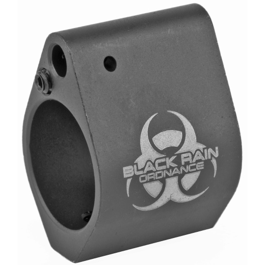 Black Rain Ordnance, .750 Gas Block, Adjustable, Includes Set Screws, Black Finish